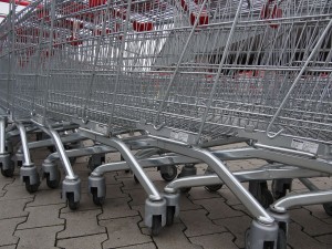 back pain from shopping carts