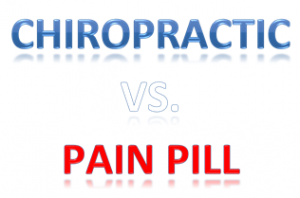 safety of chiropractic vs. pain pill