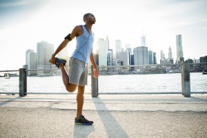 Man exercising & stretching (small)